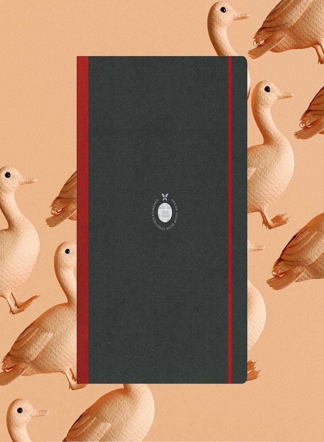 flexbook Sketchbook Red | Large A4 | 22x31cm | 96 pages | 170gsm Special Quality Munken Paper | Special Black Art Paper Cover | Elastic Band Closure | FSC Certified - Image 5